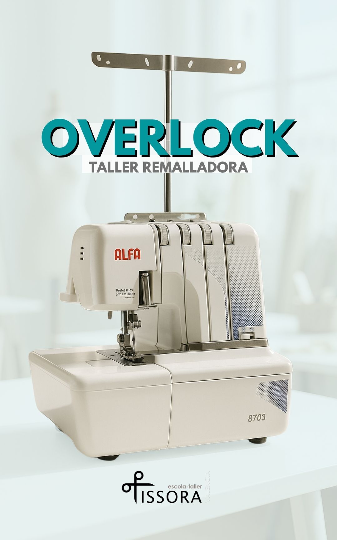Taller overlock Costura Tissora