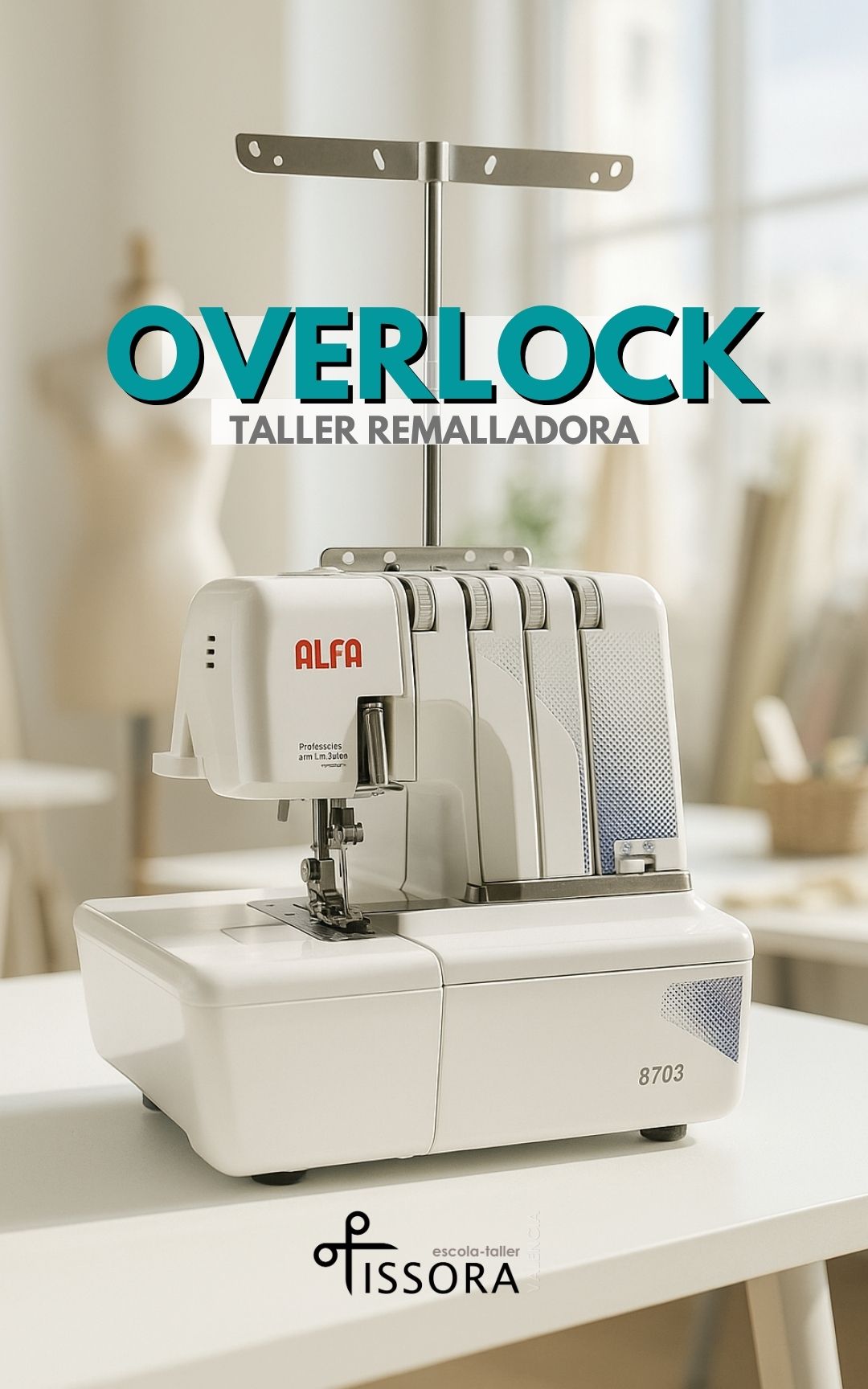 Taller overlock Costura Tissora