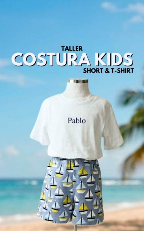 Costura kids - camiseta - Tissora
