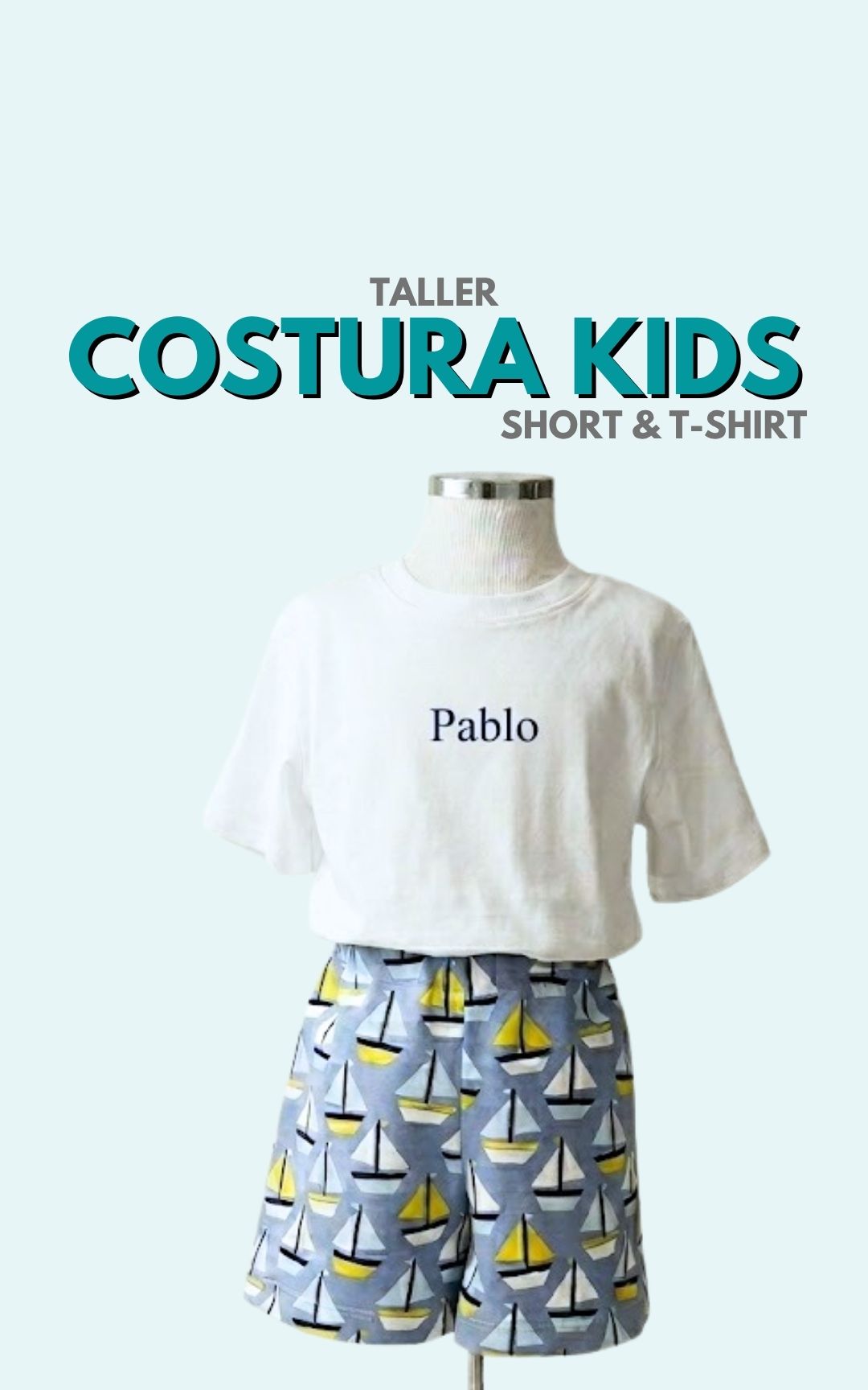 Costura kids - camiseta Tissora