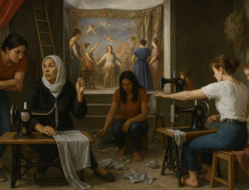 «Las hilanderas» futuristas de Velazquez