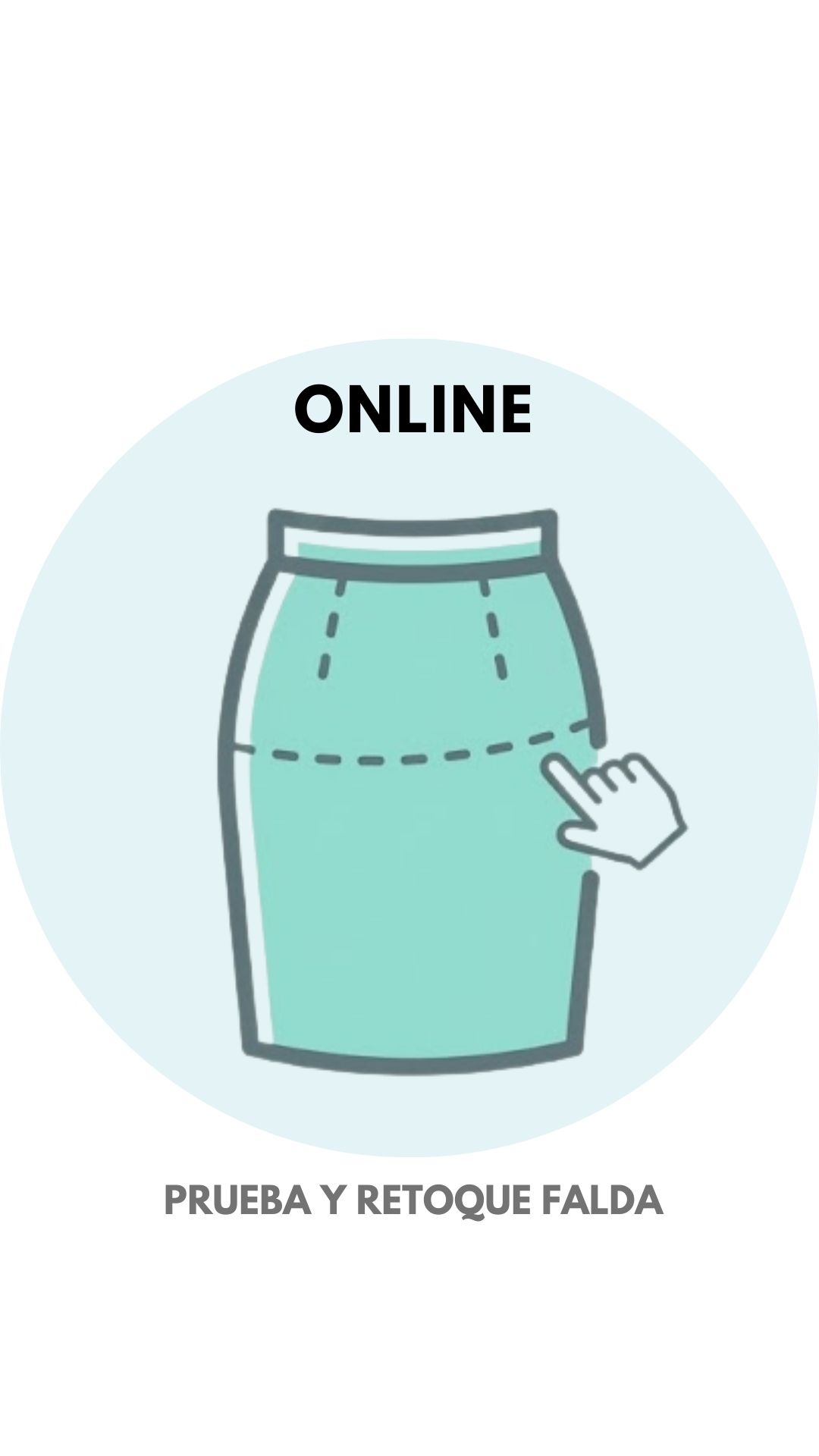 Prueba y retoque falda