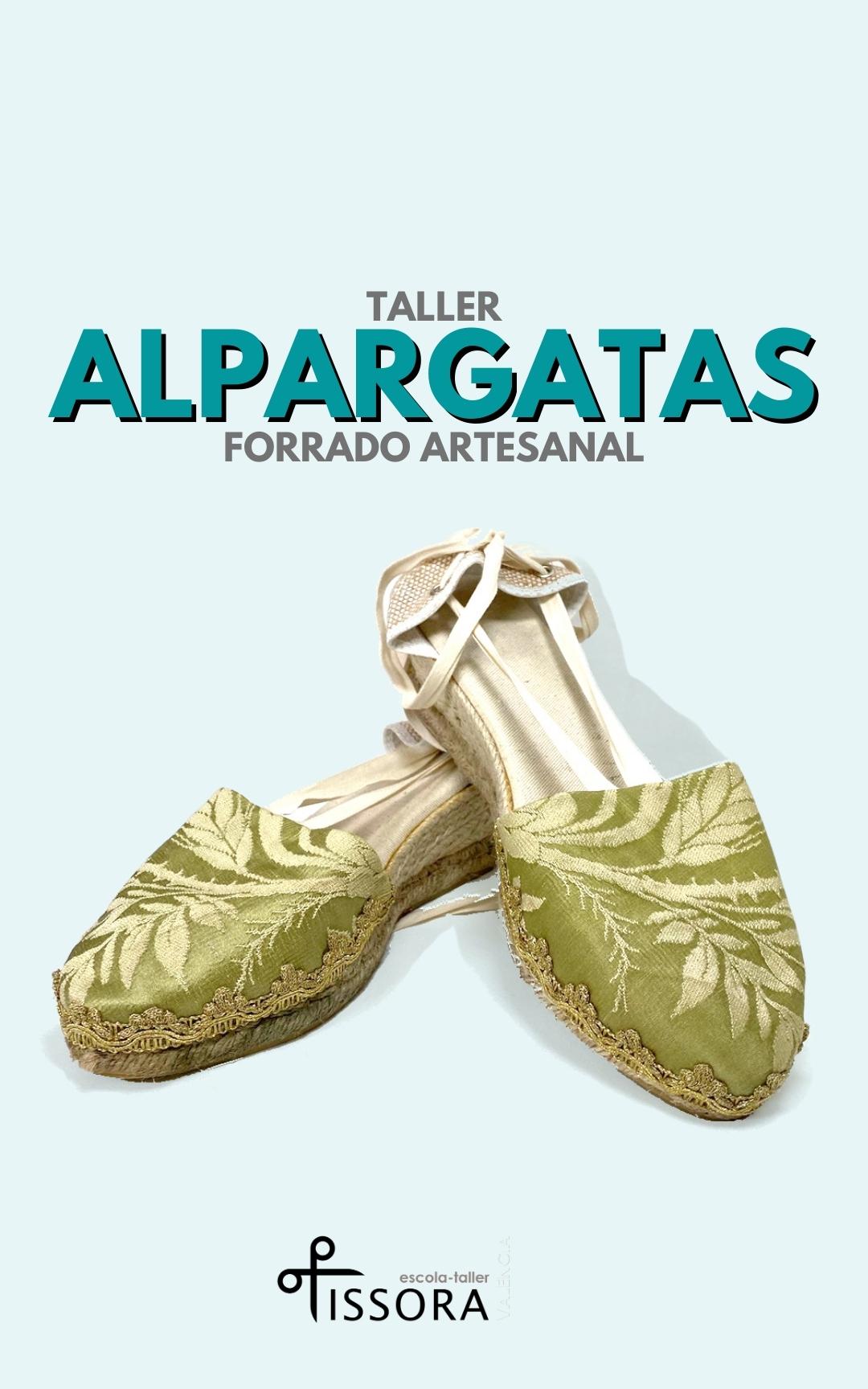Taller Alpargatas forrado artesanal - Tissora